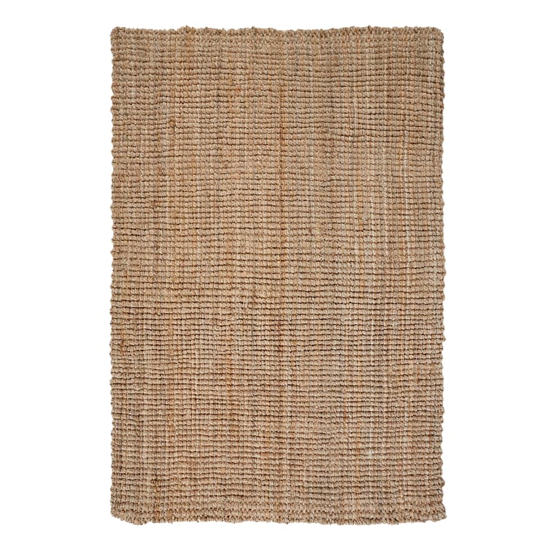 (B181) Jute Boucle Woven Area Rug, 5x7 | At Home