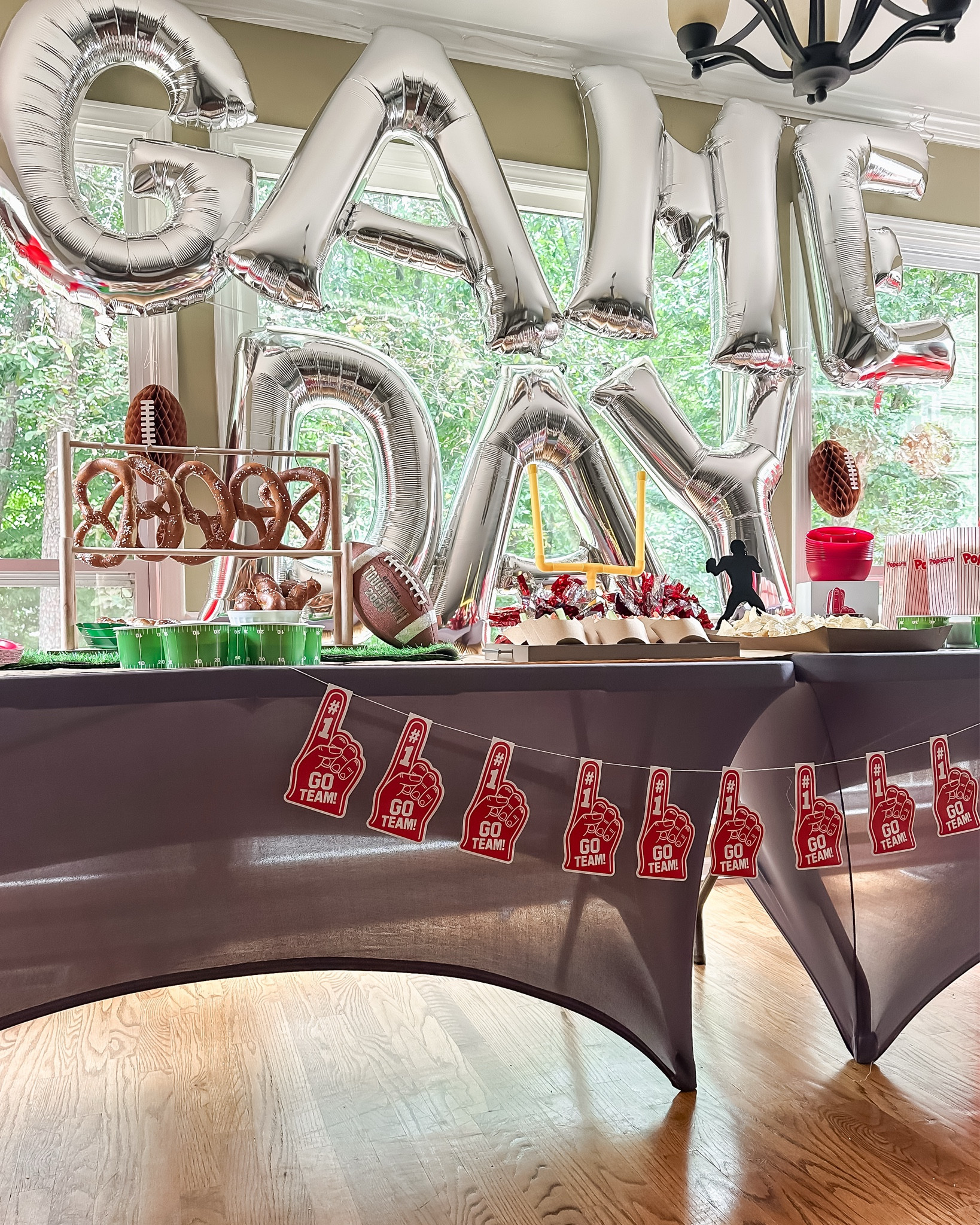 #OTCPartner Get Game Day ready with @orientaltrading 🏈

Football season is here! Whether you are tailgating, watching from home or hosting a football party, @orientaltrading has everything you need for kick-off. Game Day snacks are equally as important as the game itself, so make sure your food table is a touchdown and your team spirit shines through with colorful decor! 📣🥨

#LTKParties #LTKSeasonal