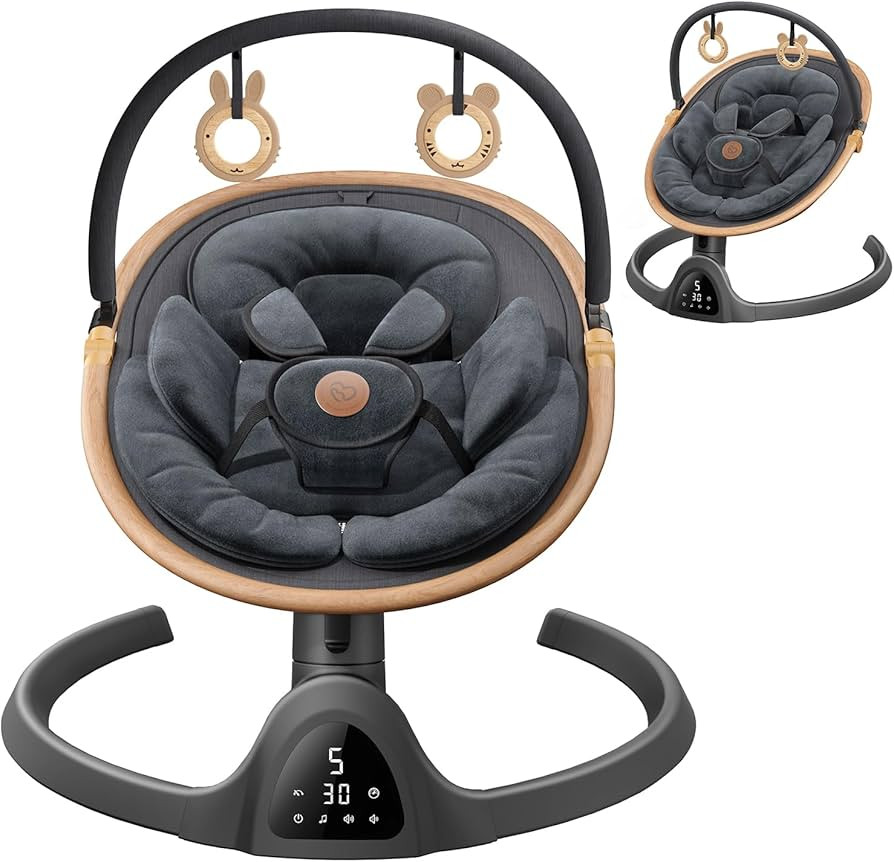 Baby Swings for Infants, Fasonbaby Bluetooth Infant Swing with Music Speaker with 3 Seat Position... | Amazon (US)