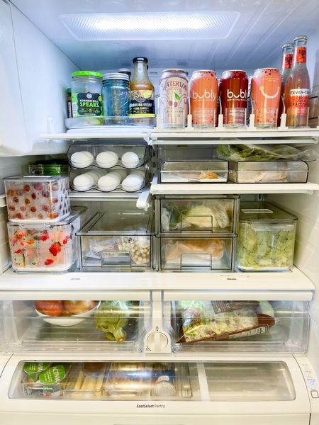 fridge organization! 

egg holder, drink dispenser, lazy susan, bacon case, deli case

#LTKhome #LTKunder50