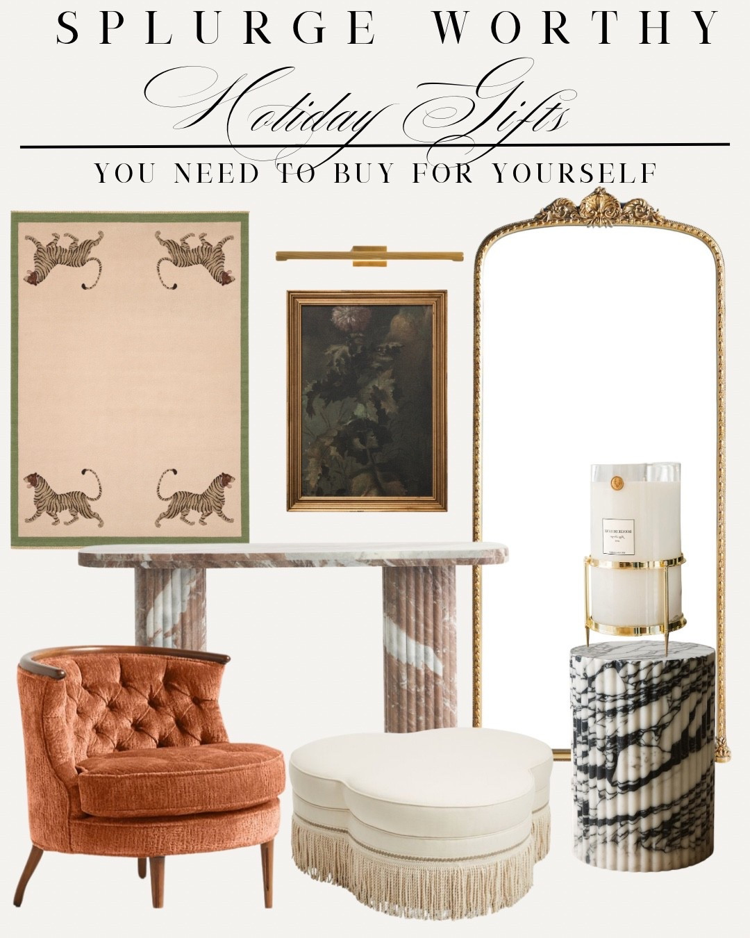 Splurge worthy home decor gifts you should buy for yourself this holiday! 
Scroll to shop this and more for cyber week! 

#LTKGiftGuide #LTKCyberWeek #LTKHome