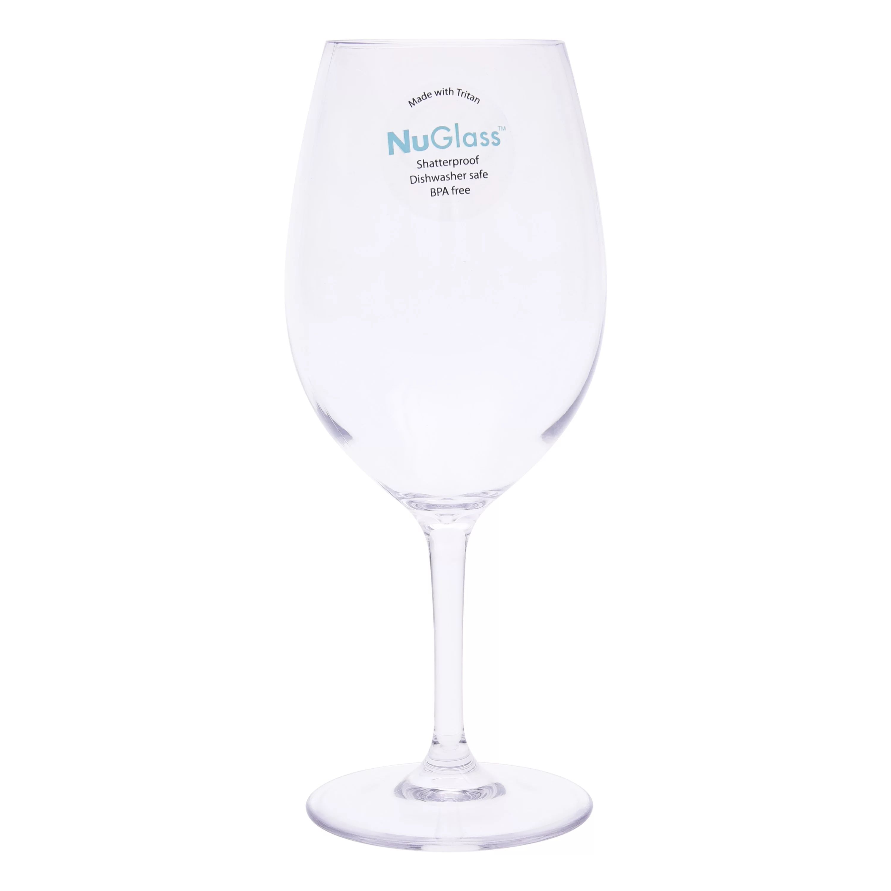 Better Homes & Gardens 20-Ounce Tritan Nuglass Stemmed Wine Glass, Clear | Walmart (US)