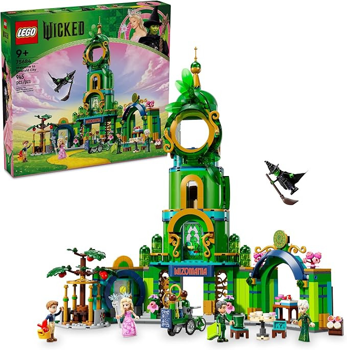 LEGO Wicked Welcome to Emerald City Building Toy - Wicked Toy for Kids, Ages 9+ - Gift for Girls ... | Amazon (US)
