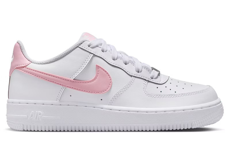 Nike Air Force 1 Low Sneakers in White/Medium Soft Pink | StockX