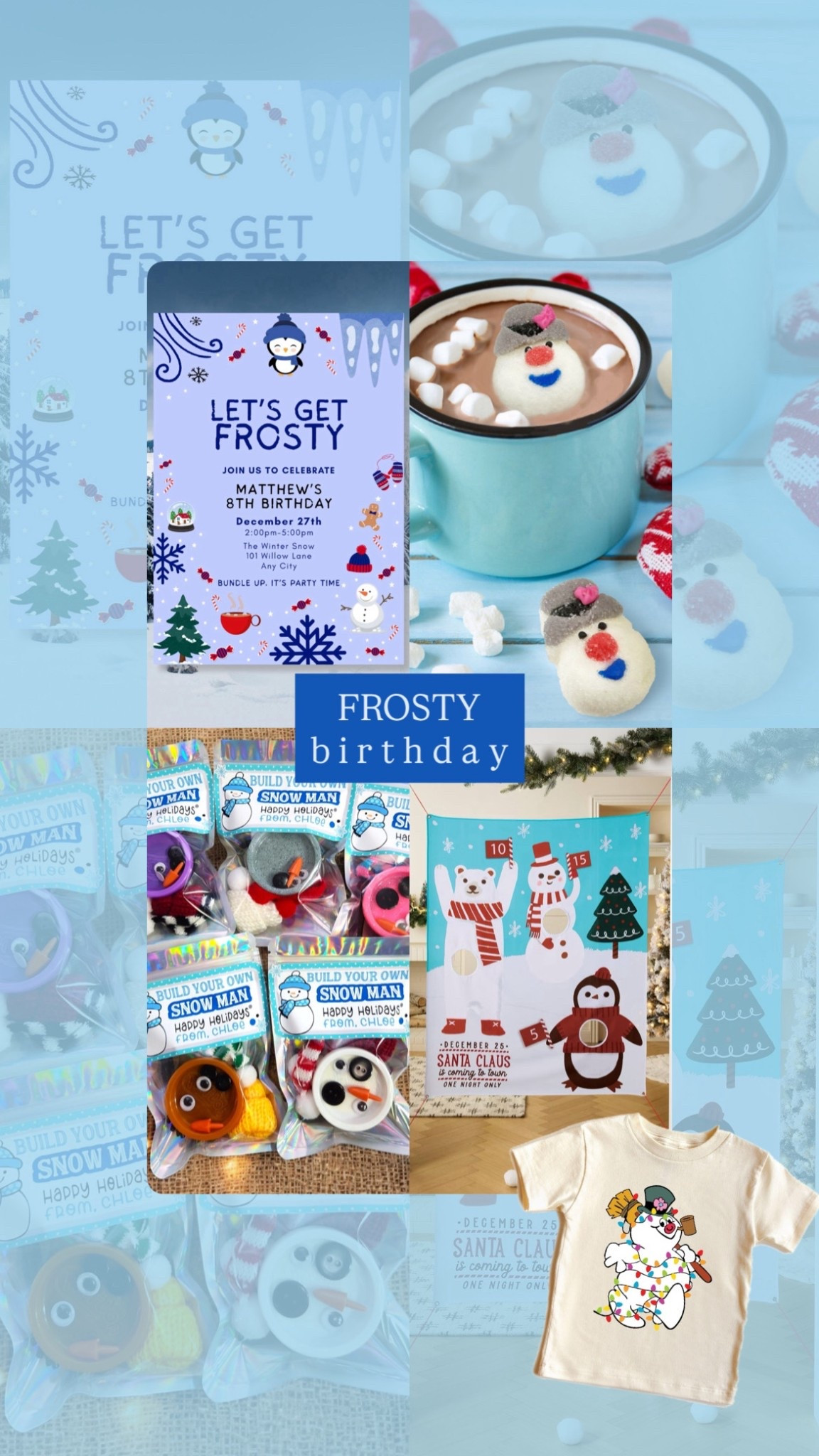 Frosty the Snowman Birthday Party // Winter Birthday Theme ❄️☃️

#LTKKids #LTKHoliday