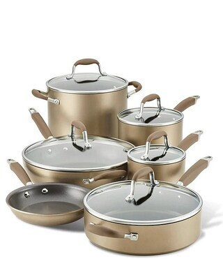 Anolon Advanced Home Hard-Anodized Nonstick 11-Piece Cookware Set | Dillard's | Dillard's