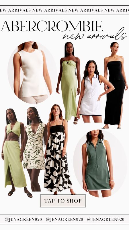 Abercrombie New Arrivals | A&F | Maxi Dress | Wedding Guest Dress | Athletic Polo Dress | Two Piece Set

#LTKFitness #LTKStyleTip #LTKFindsUnder100