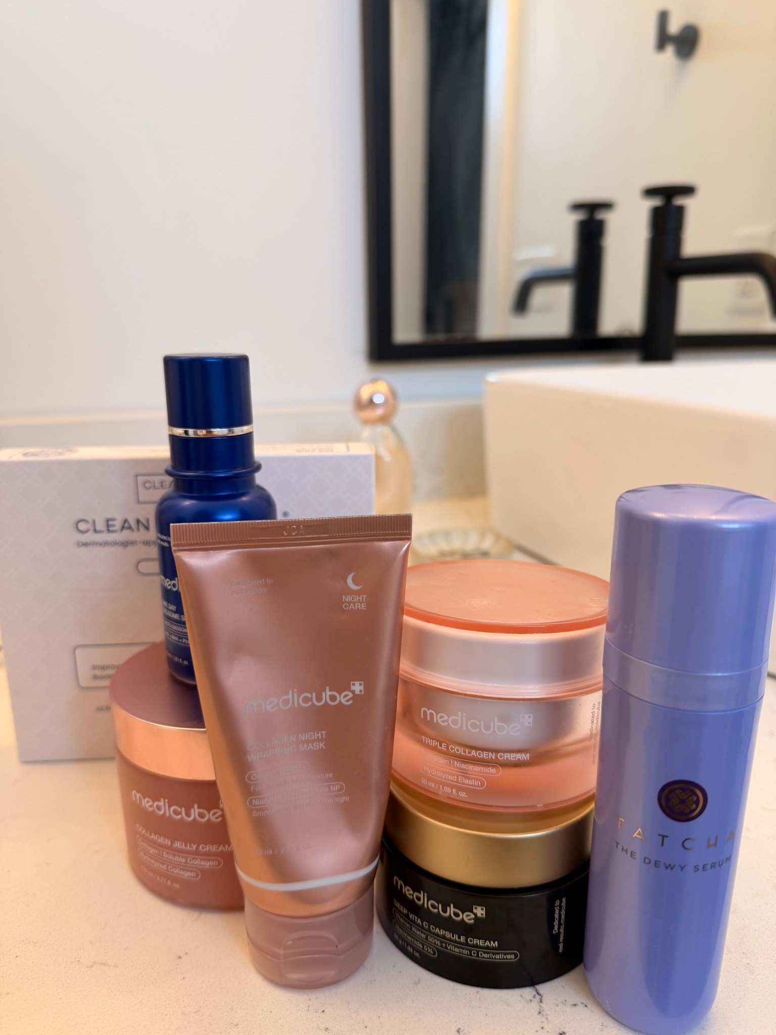 current clean skin regimen go to 🧖‍♀️ ✨ 


#LTKmorningroutine #LTKHoliday #LTKdayinmylife