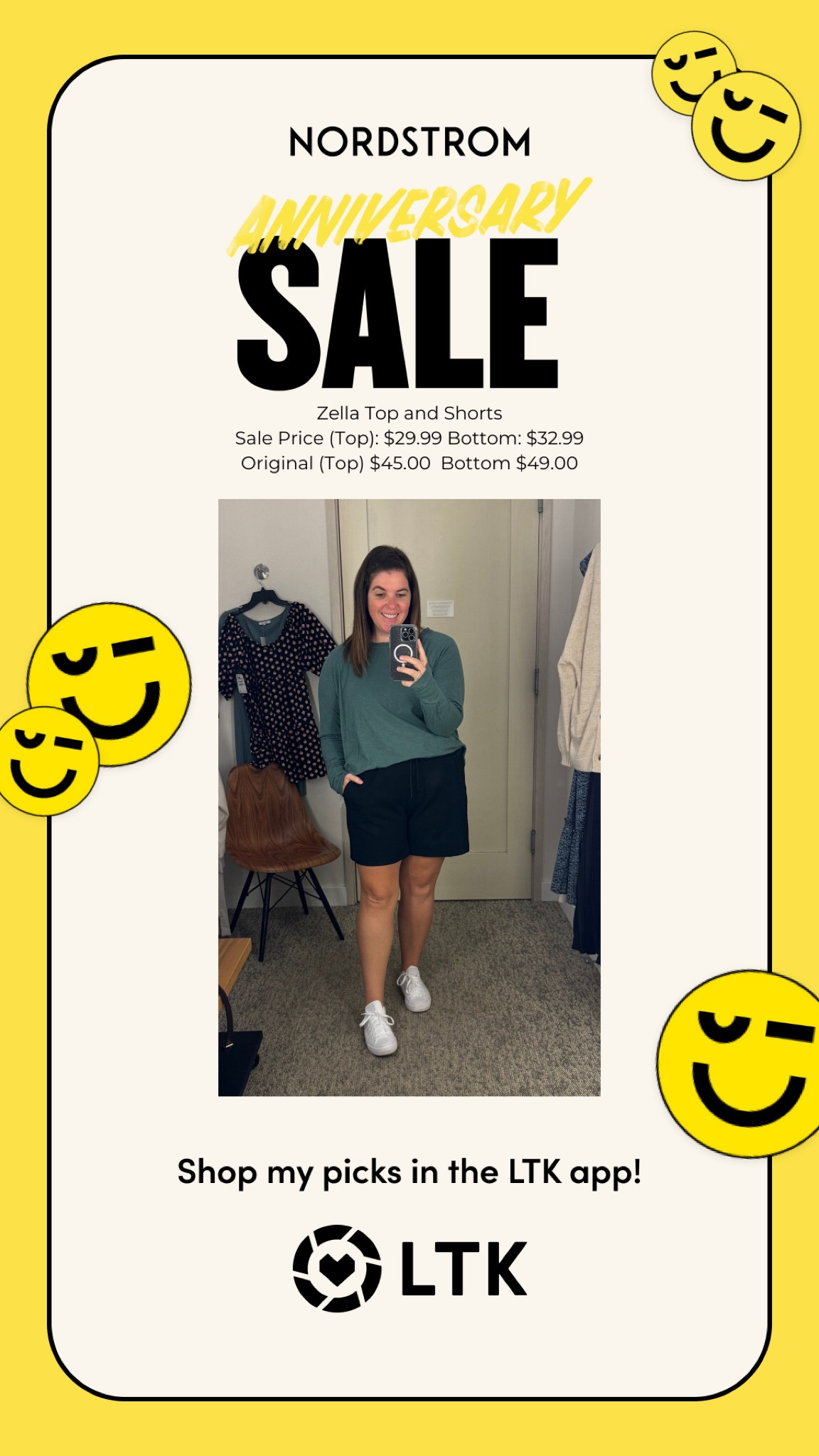 I’m a sucker for Zella during the NSALE! I always grab a piece of two during the sale and this top was definitely winner! The top and shorts both run TTS, they are individually under $50 and together they would be just over $50! 

#LTKFindsUnder50 #LTKSaleAlert #LTKxNSale