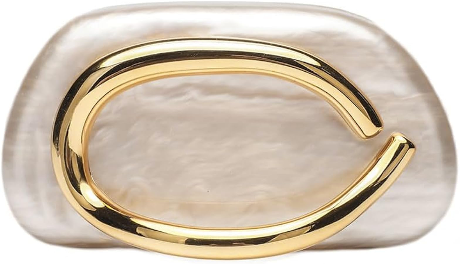 Acrylic Clutch Purse for Women Classic Round Acrylic Evening Handbag Vintage Metal Handlebars Bag... | Amazon (CA)