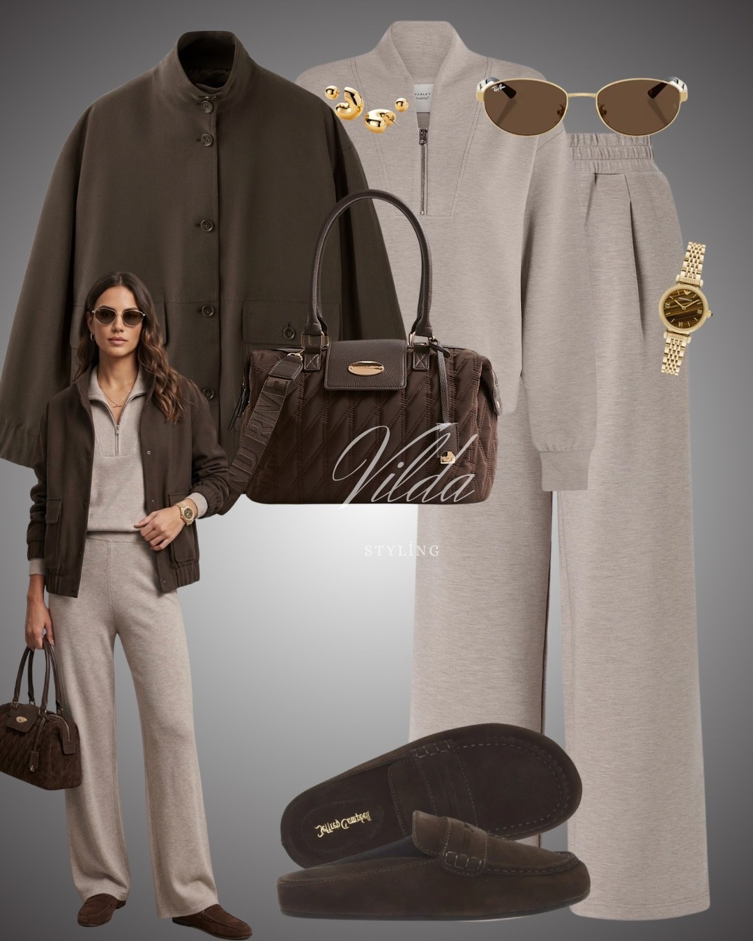 Elevate your off-duty style with this sophisticated yet cozy monochromatic ensemble. This look perfectly balances comfort and luxury, making it ideal for travel days, brunch, or a polished casual outing. 

#LTKtravel #LTKeurope #LTKstyletip