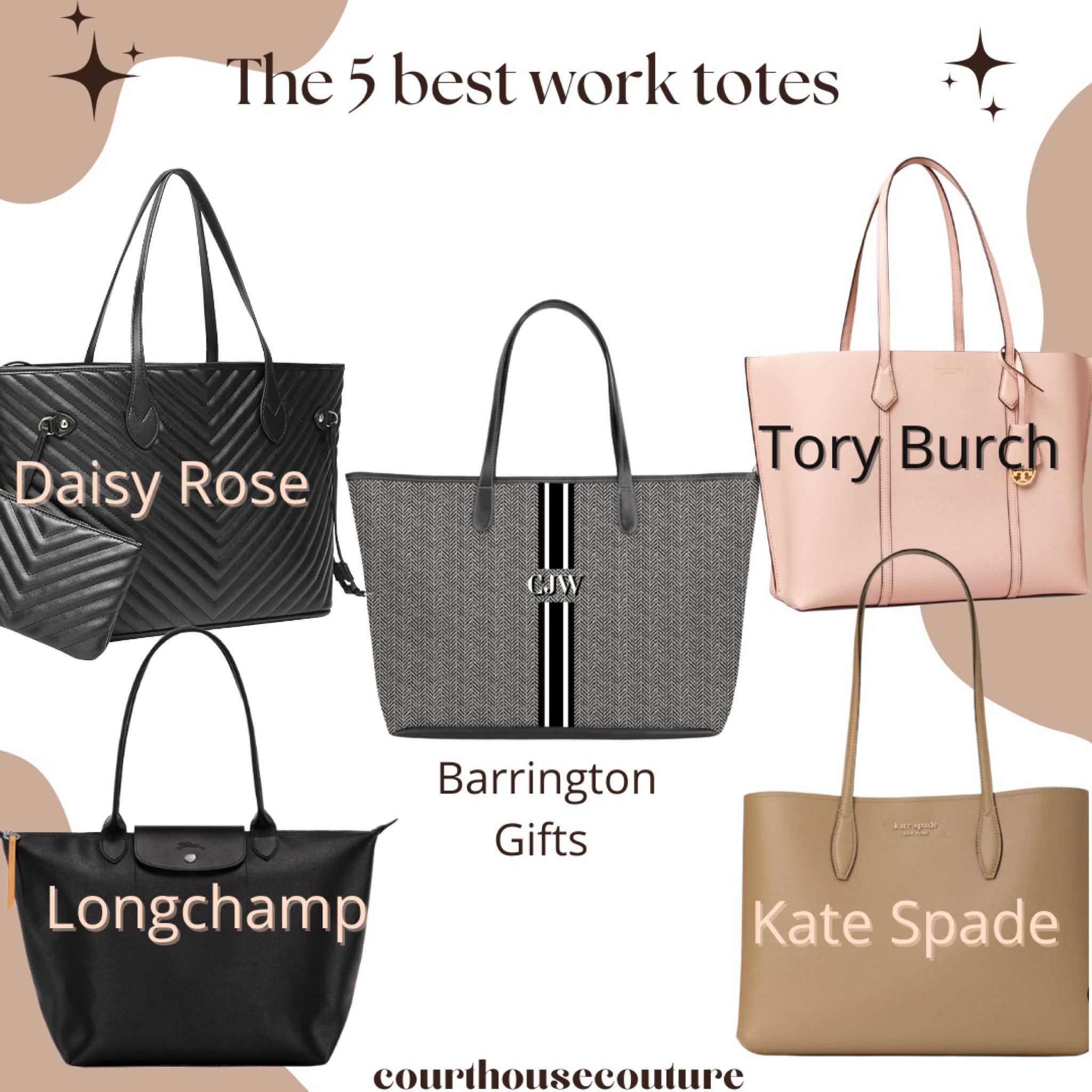A collection of 5 of the best work totes! 

#LTKitbag #LTKsalealert #LTKworkwear
