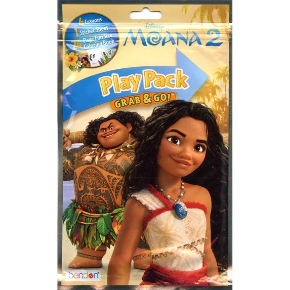 Disney Moana 2 Grab & Go Play Pack Activity Kit | Walmart (US)