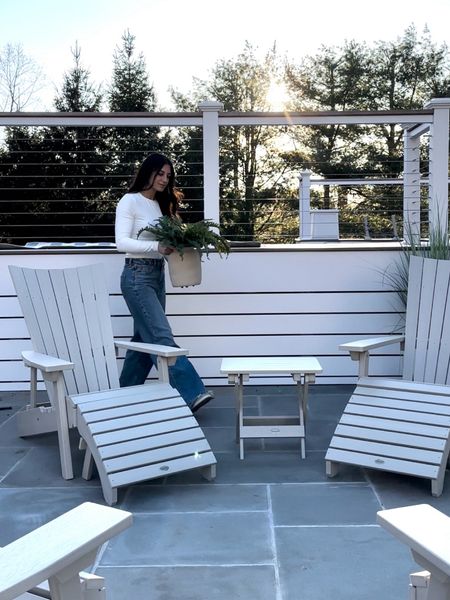 Low maintenance Adirondack chairs. These will last for years! 

#LTKStyleTip #LTKHome #LTKSeasonal