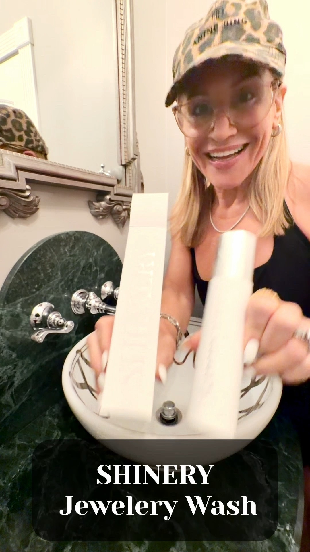 Who knew that jewelry washing could be this quick & easy?  Shinery Soap is the only soap that allows you to get your jewelry sparkly clean WHILE you wash your hands!
10/10 for effectiveness and ease of use!  Great for gifting and pretty enough to leave next to your sink! 

#AD



#LTKselfcare #LTKgrwm #LTKActive