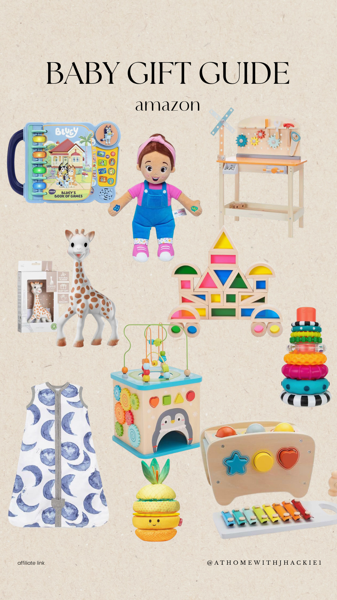 Amazon baby gift guide amazon, baby christmas gifts, amazon baby toys, developmental toys, montessori baby toys, baby sensory toys, newborn gift ideas, baby stocking stuffers, wooden baby toys, soft baby toys, baby learning toys, baby play cube, sleep sack amazon, sophie giraffe, baby holiday gifts 

 

#LTKGiftGuide #LTKHoliday #LTKSeasonal