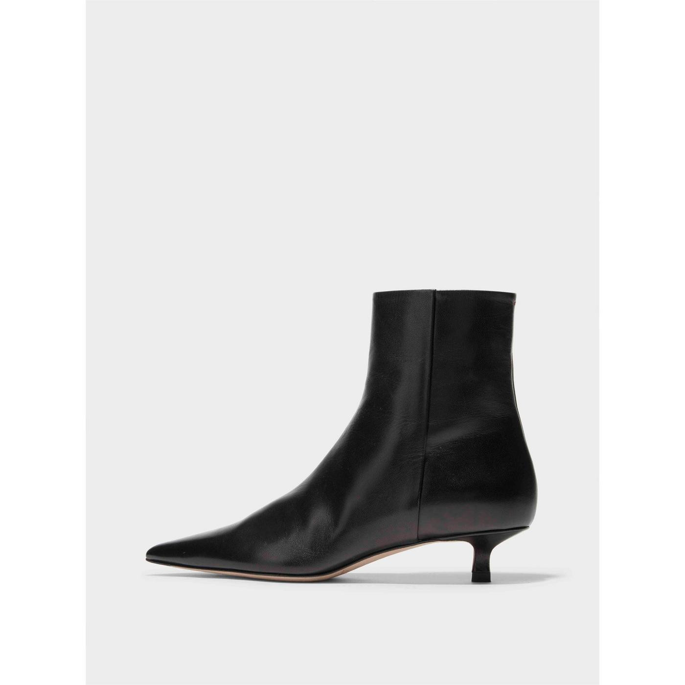 Aeyde Women's Sofie Cow Boot Ankle Heeled Boots | House of Fraser UK