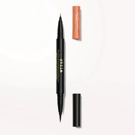 stila Stay All Day Dual Ended Liquid Eye Liner Original & Micro Tip Intense Black & Tequila | Walmart (US)