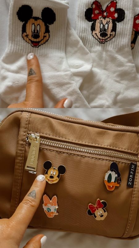 Disney essentials! Cute Disney socks with sneakers. Fun touches of Mickey and friends for Disney world Disney accessories! 

#LTKU #LTKTravel