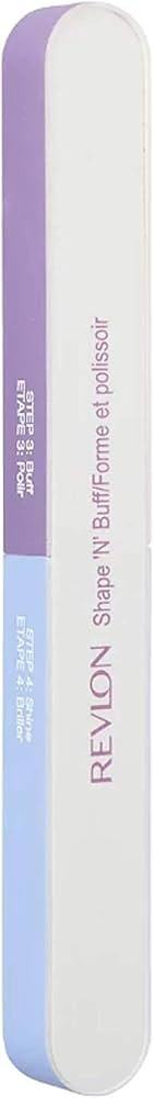 Revlon Nail Buffer, Shape 'N' Buff Nail File & Buffer, Nail Care Tool, All-in-One Shaping & Buffi... | Amazon (US)