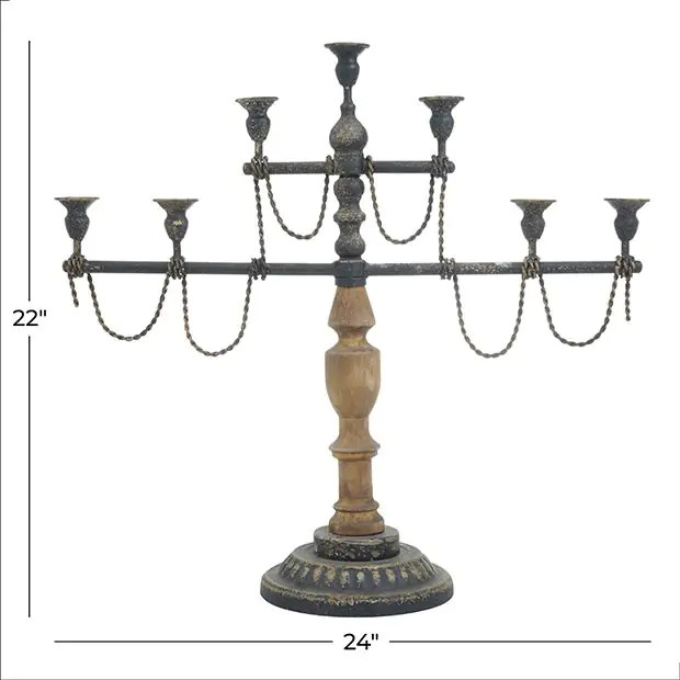 Romantic Elegance Candelabra | Antique Farm House