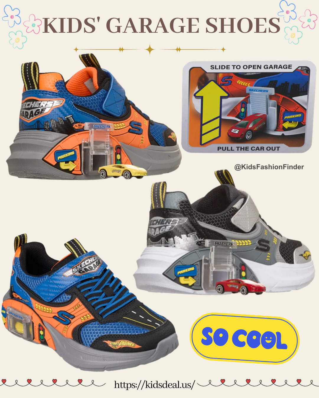 🚗👟 Skechers Garage Sneaker = SO COOL!

These creative sneakers come with a hidden mini garage in the heel 🤯

Open it up and TWO tiny cars roll out — ready to race anytime! 🏁💨

Totally unique, super fun, and kids are OBSESSED (even dads want a pair 😂)🔥

#SkechersKids #GarageSneaker #KidsShoes #CoolKids #ToyAndShoes #BoysStyle #MomFinds #TrendingNow #KidsFashion #SneakerKids #MustHave 

 

#LTKmomlife #LTKOver40 #LTKKids