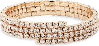 Rhinestone Coil Wrap Bracelet | Nordstrom