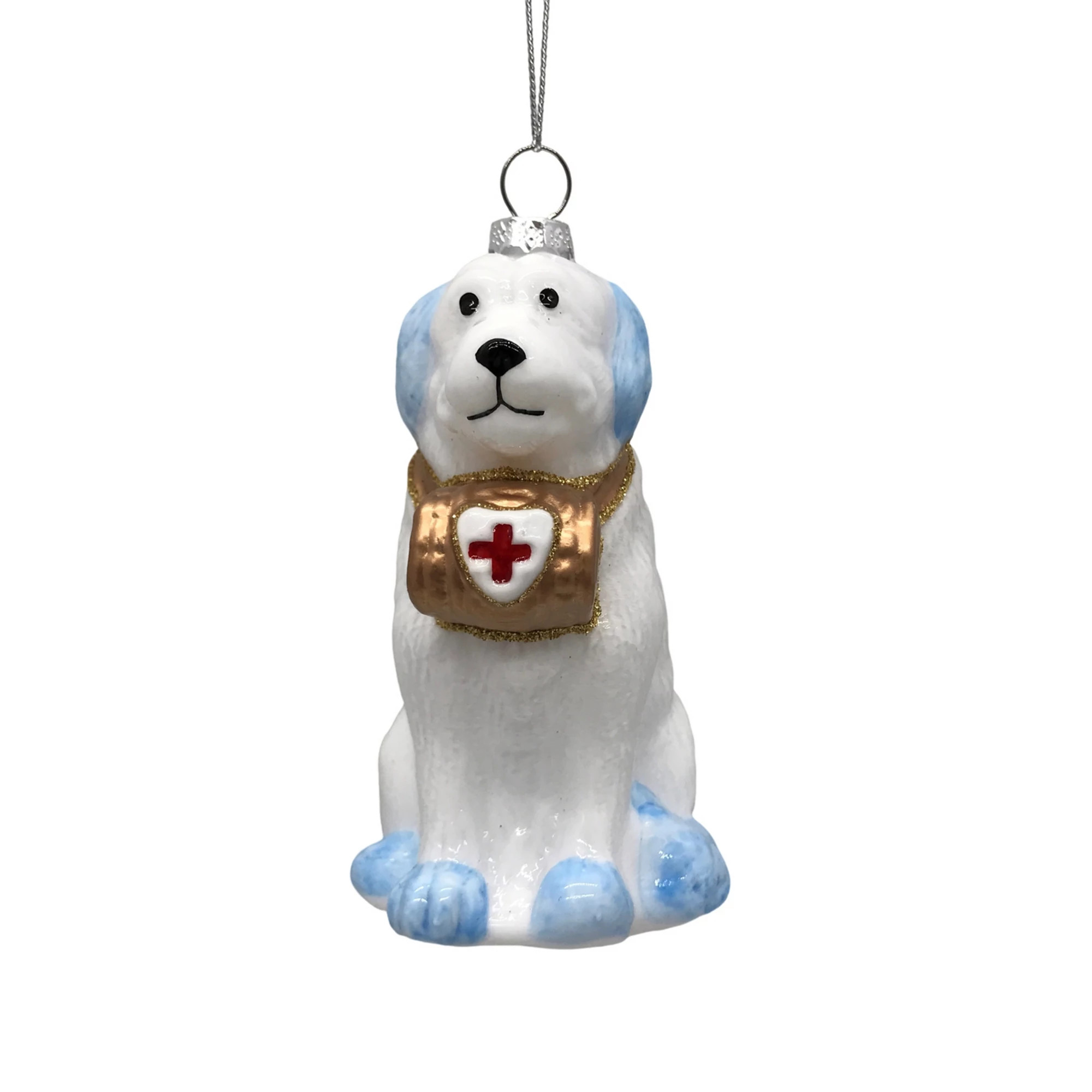 St. Nicholas Square® Glass Rescue Dog Christmas Ornament, Multi | Kohl's