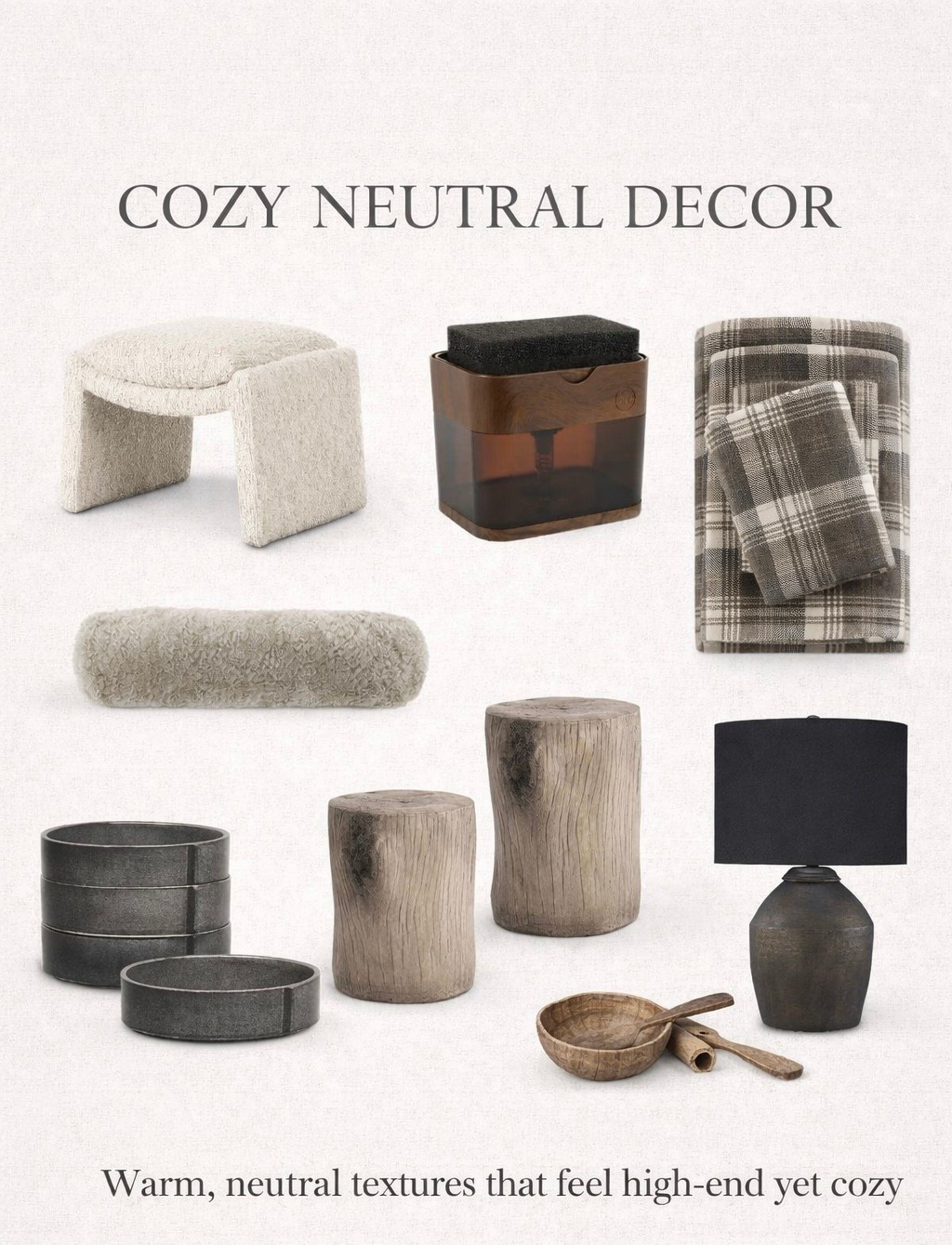 Cozy neutral decor that feels warm, layered, and effortlessly high-end. These are the pieces I reach for when I want a space to feel calm, inviting, and pulled together without trying too hard. Everything linked here.


#LTKSaleAlert #LTKHome