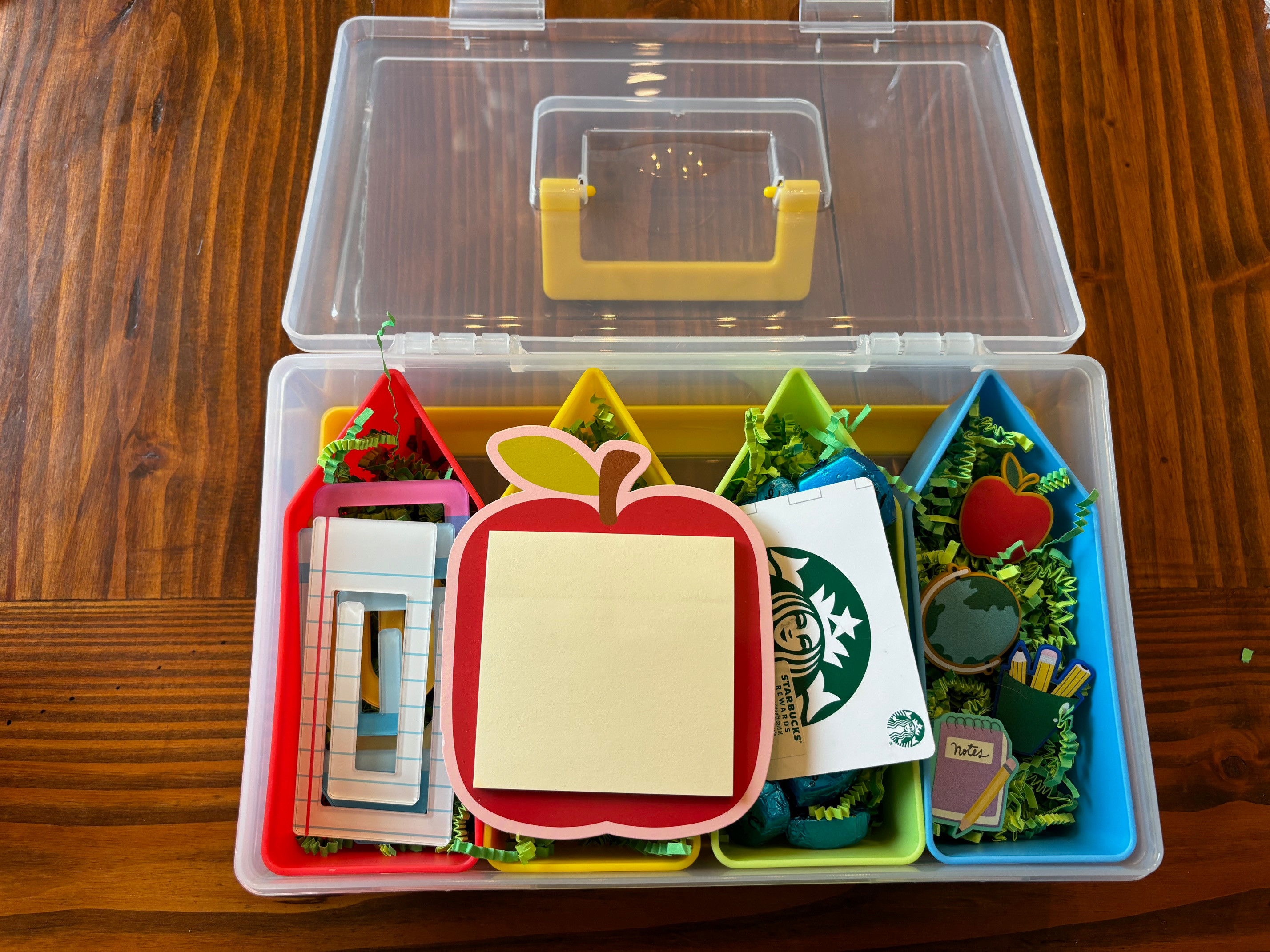 Teacher Appreciation gift idea! All items are linked, just add your favorite gift card. Super easy, but looks like you put a ton of effort into it.  

 #LTKmomlife #LTKKids