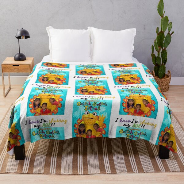 "Gullah Gullah Island blast from the past" Throw Blanket for Sale by brivenay08 | Redbubble (US)