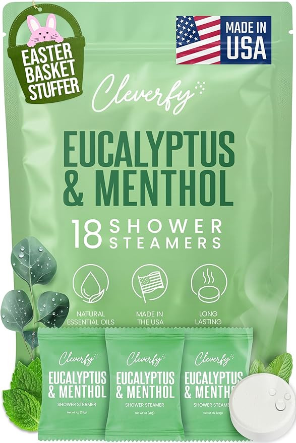Cleverfy Eucalyptus Shower Steamers Aromatherapy - Easter Basket Stuffers for Teens and Adults - ... | Amazon (US)