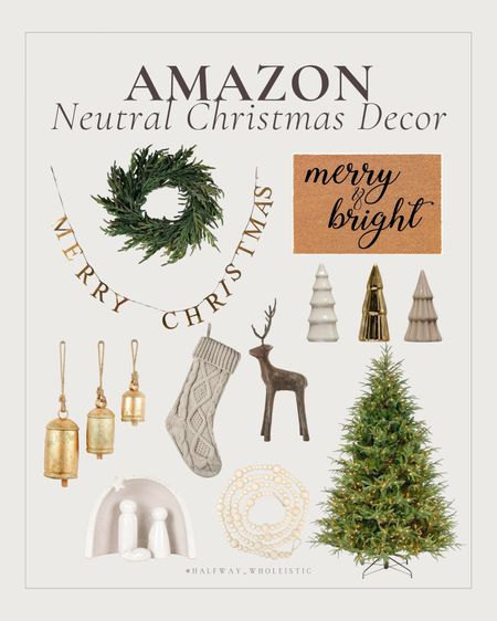 Amazon Neutral Christmas Decor 

#LTKSeasonal #LTKGiftGuide #LTKHoliday