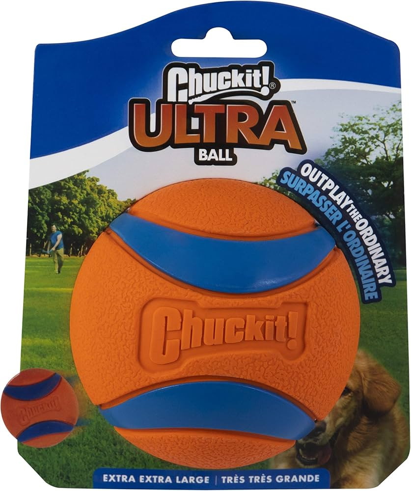 Chuckit! Ultra Ball Dog Toy, XX-Large (4 Inch) | Amazon (US)