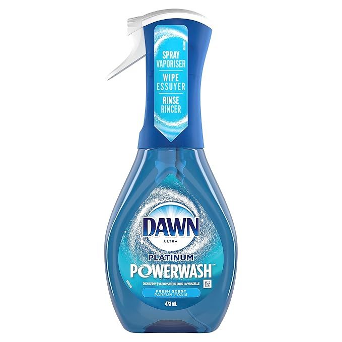 Dawn Platinum Powerwash Dish Spray, Dish Soap, Fresh Scent, 16 Fl Oz | Amazon (US)