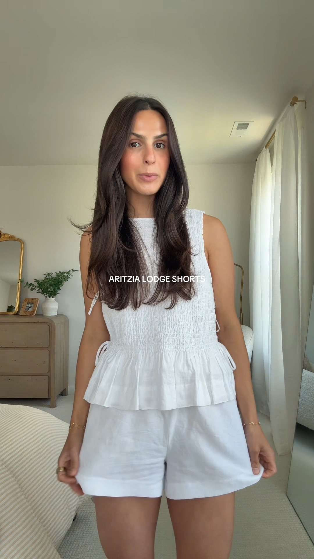 Sharing my favorite @Aritzia shorts! I’m wearing size XS in the lodge short & top! #AritziaPartner #ad