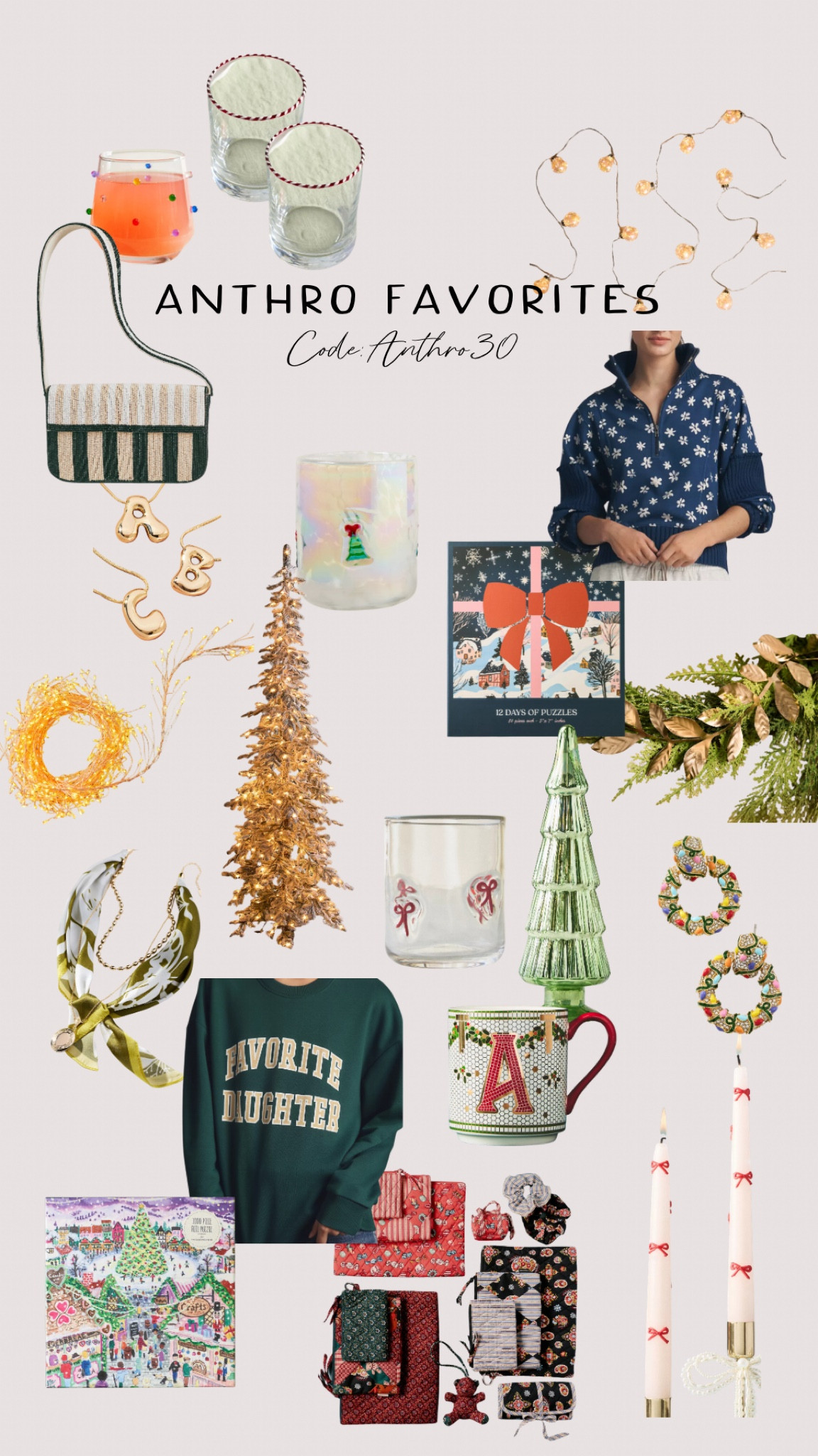 30% off at Anthropologie + cash back when you spend more! Use code ANTHRO30 ✨



#LTKHoliday #LTKCyberWeek #LTKGiftGuide