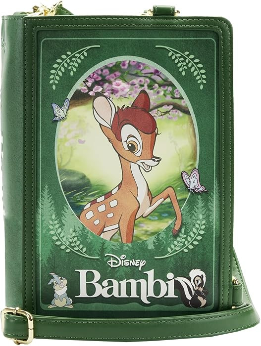 Loungefly DISNEY CLASSIC BOOKS BAMBI CONVERTIBLE CROSS BODY BAG | Amazon (US)
