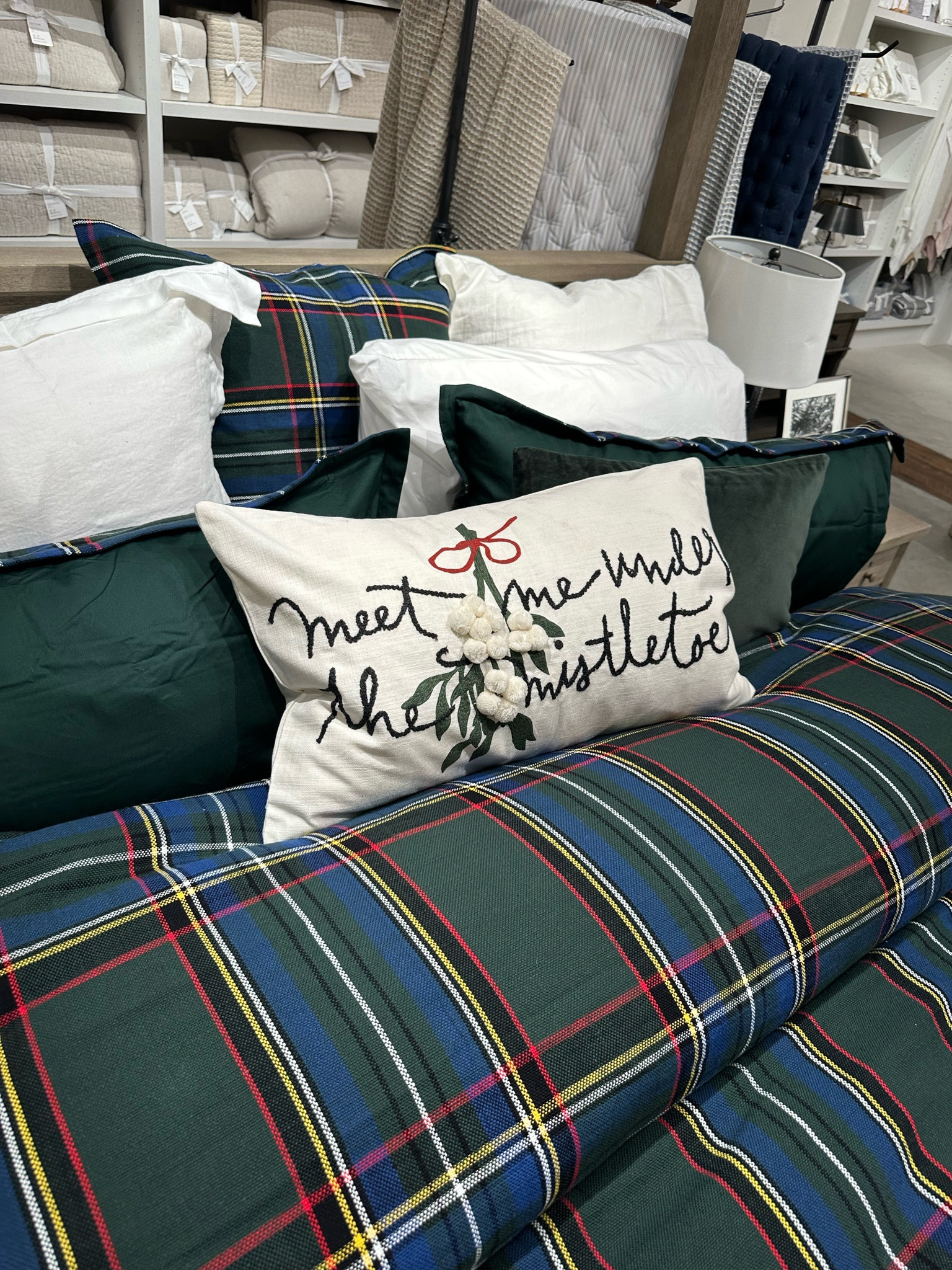 Obsessed with this adorable mistletoe pillow! Got one for my living room 🥰



#LTKHolidaySale #LTKhome #LTKHoliday