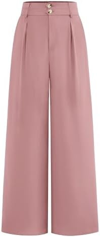 BTFBM High Waisted Wide Leg Dress Pants Palazzo Pants | Amazon (US)