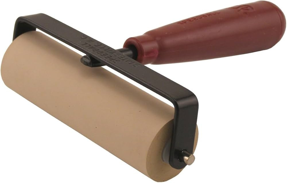 Speedball Deluxe Soft Rubber Brayer, 4-Inch | Amazon (US)