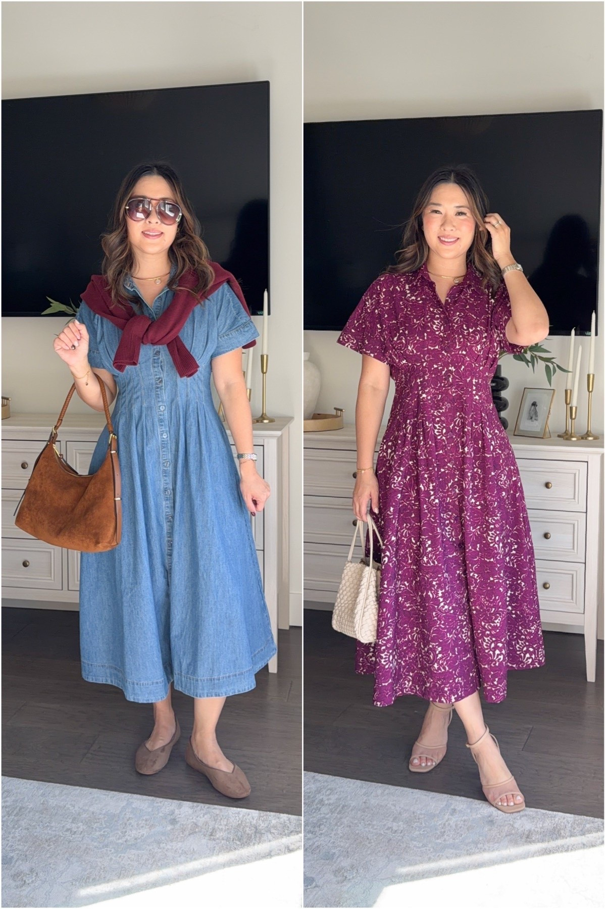 Walmart dress that covers your arms and snatches your waist!
Size Small
