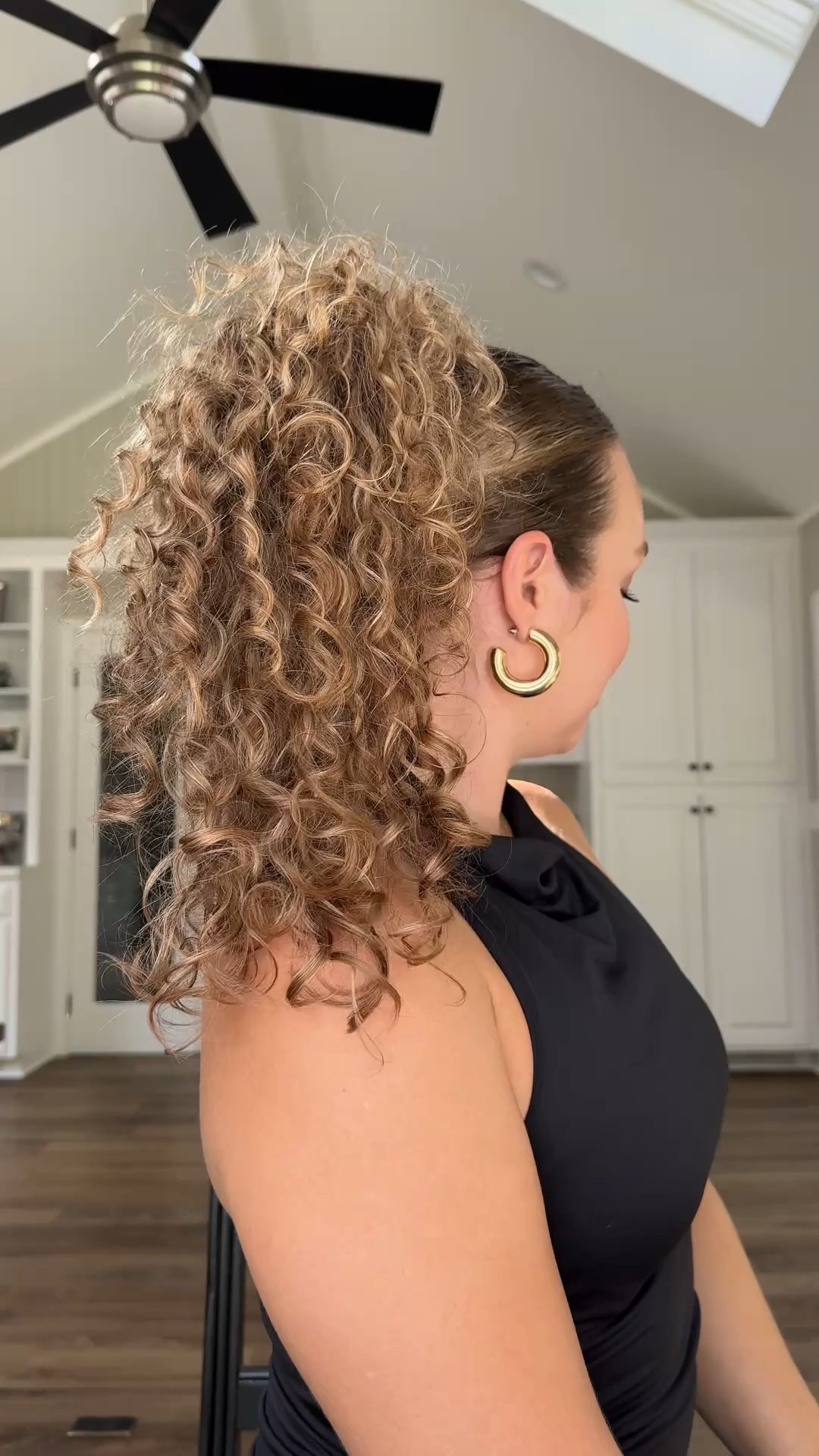 fall hairstyle idea 🍂✨ #hairstyle #curlyhair #curlyhairstyle 

#LTKBeauty
