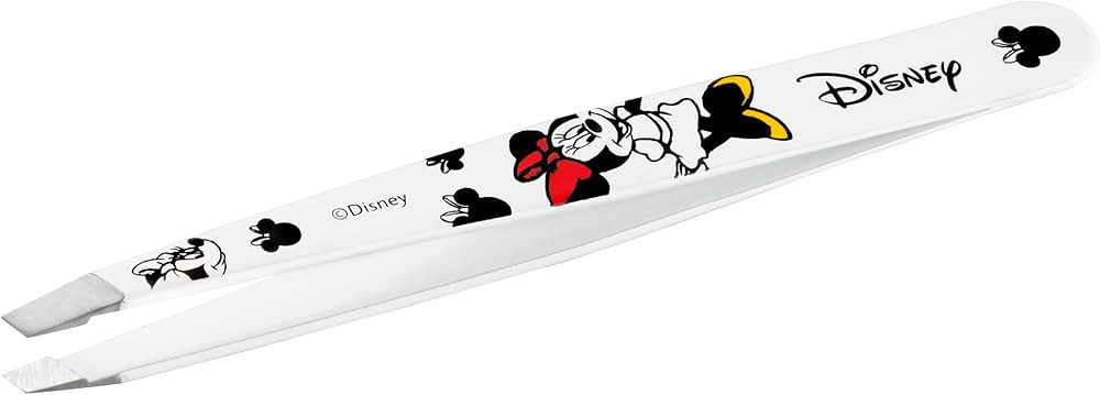 Tweezerman Disney's Mickey Mouse & Minnie Mouse Just Imagine Slant Tweezer - Eyebrow Tweezers for... | Amazon (US)