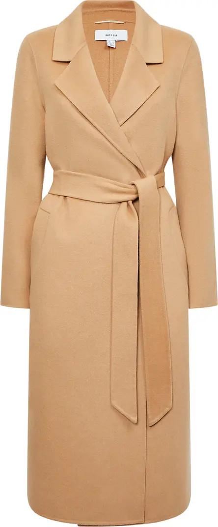 Brooks Wool Blend Longline Coat | Nordstrom