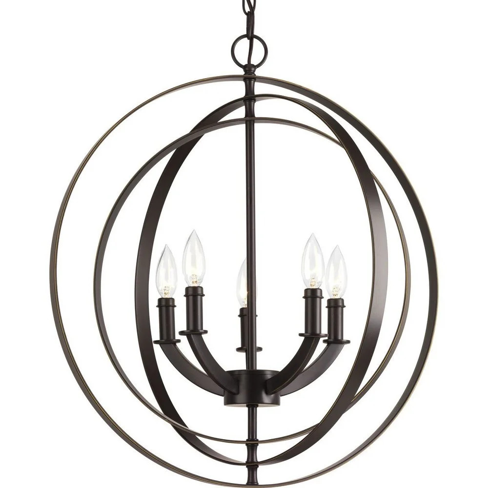 P3841-20-Progress Lighting-Equinox - Pendants Light - 5 Light in New Traditional and Transitional... | Walmart (US)