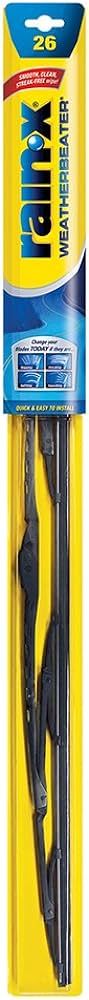 Rain-X RX30226 WeatherBeater All-Season OEM Quality Conventional Windshield Wiper Blade - 26" (Pa... | Amazon (US)