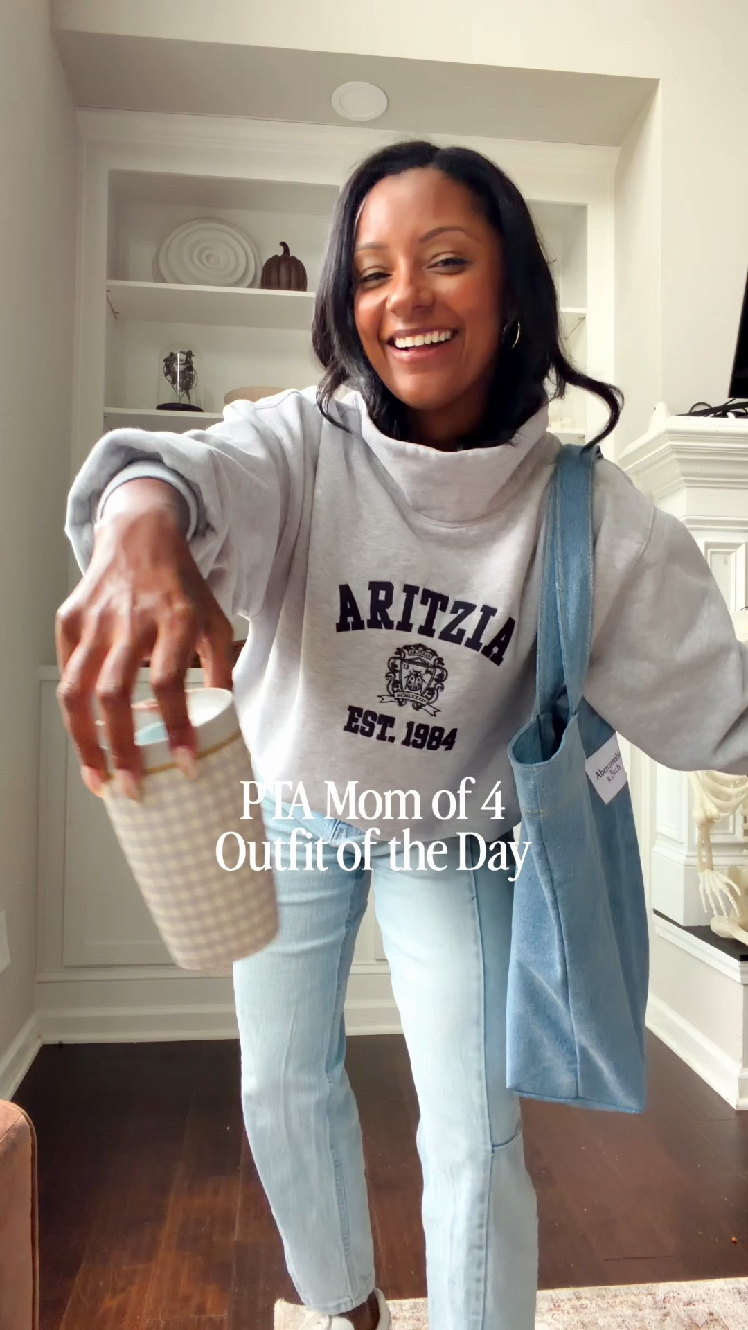 I feel most at home in denim and cozy sweatshirts! Let’s go run some errands

#LTKmomlife #LTKootd
