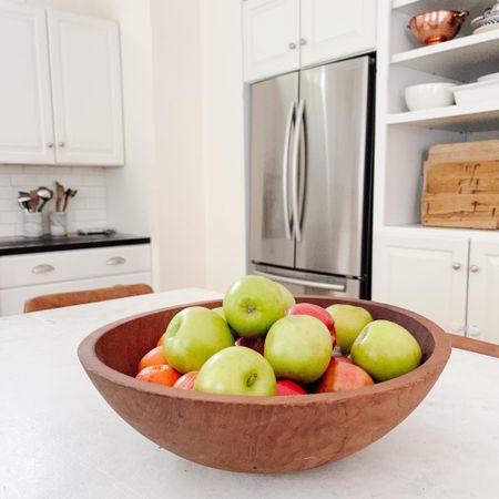 This artisan wooden bowl is the ultimate fruit bowl. Love filling it up with healthy snacks. 

#LTKFind #LTKstyletip #LTKhome