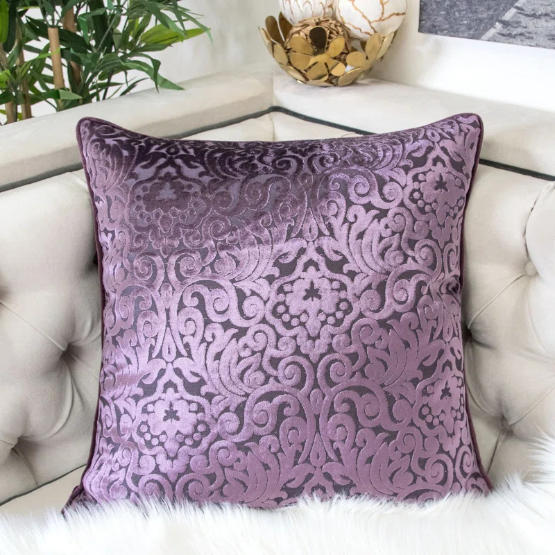 Tomblin Velvet Throw Pillow (Set of 2) | Wayfair North America